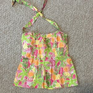 Lilly Pulitzer Pink and Orange Camisole